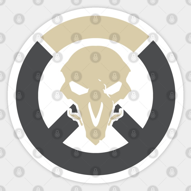 Reaper Overwatch Logo Sticker by MotherBoredom